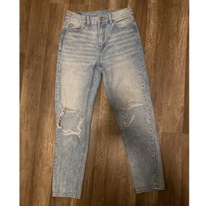 american eagle mom jeans